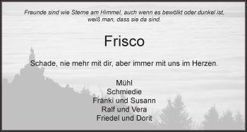 Traueranzeige von Andreas Hohmann 