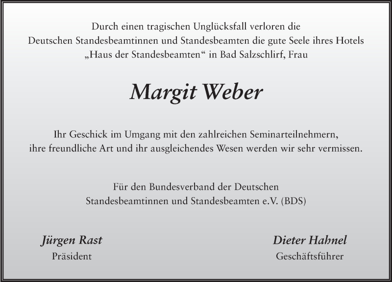  Traueranzeige für Margit Weber vom 23.12.2015 aus 
