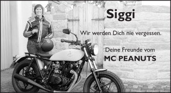 Traueranzeige von Sieglinde Roth 