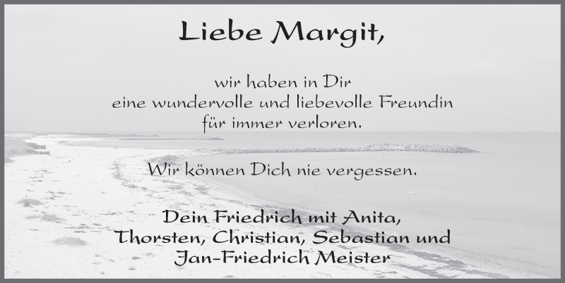  Traueranzeige für Margit Weber vom 22.12.2015 aus 