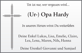 Traueranzeige von Eberhard Simon 