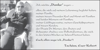 Traueranzeige von Robert Schöppner 