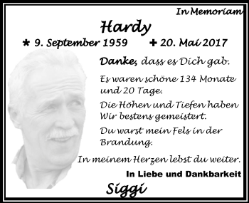 Traueranzeige von Hartwin Muth 