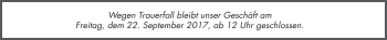 Traueranzeige von Petra Gärtner 