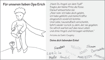 Traueranzeige von Erich Leipold 