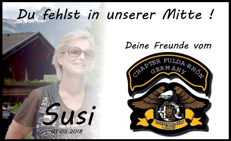  Traueranzeige für Susanna Hembacher vom 17.05.2018 aus 