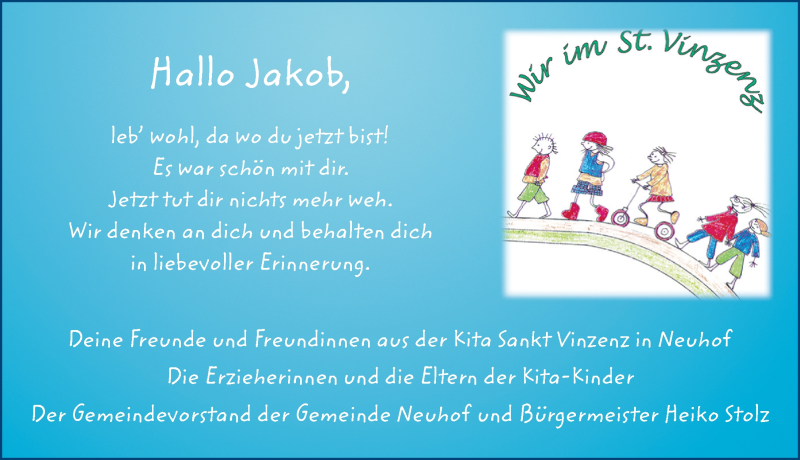  Traueranzeige für Jakob Josef Sorg vom 26.01.2019 aus FZ