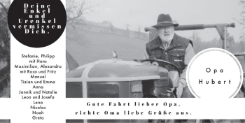 Traueranzeige von Hubert Grösch von FZ