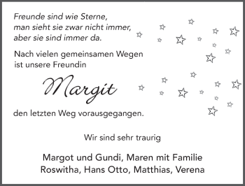 Traueranzeige von Margit Wytrieckus von FZ
