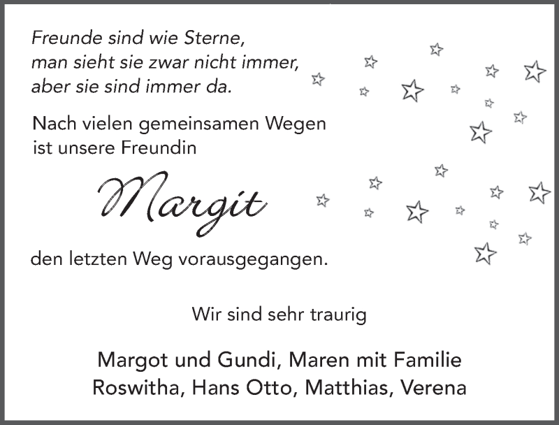  Traueranzeige für Margit Wytrieckus vom 05.12.2019 aus FZ