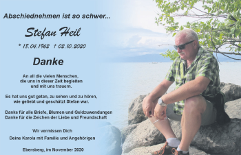 Traueranzeige von Stefan Heil von FZ