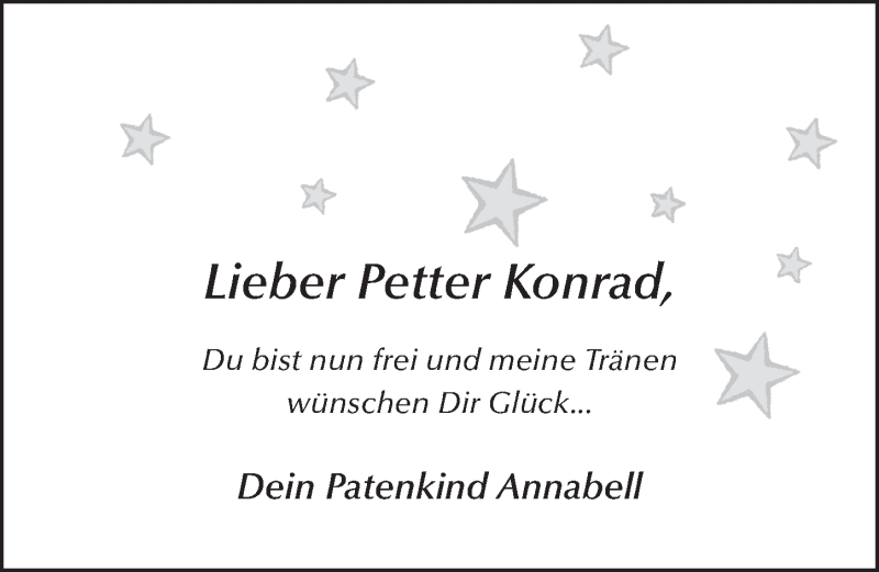 Traueranzeige für Konrad Breunung vom 18.08.2020 aus FZ