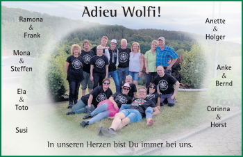 Traueranzeige von Wolfram Eckl von FZ