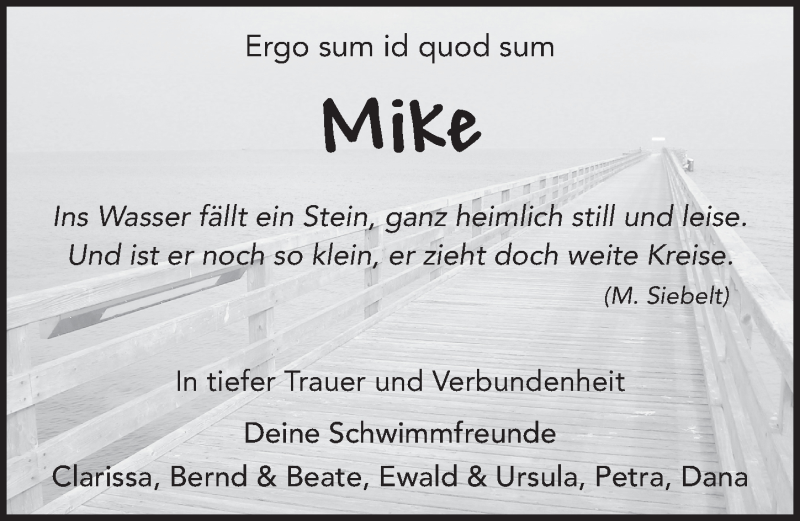 Traueranzeige für Michael Heckelt vom 17.04.2021 aus FZ