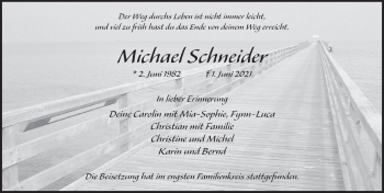 Traueranzeige von Michael Schneider von FZ