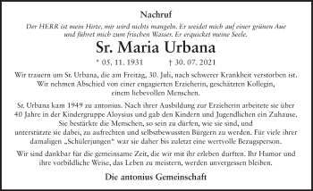 Traueranzeige von Katharina Maria Rogge von FZ