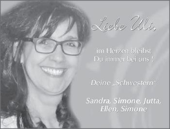 Traueranzeige von Ulrike Clemens von FZ