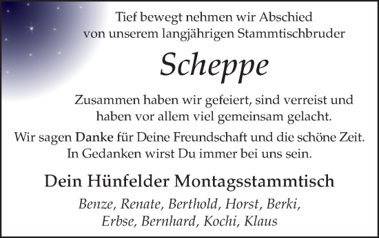 Traueranzeige von Christoph Schäfer von FZ