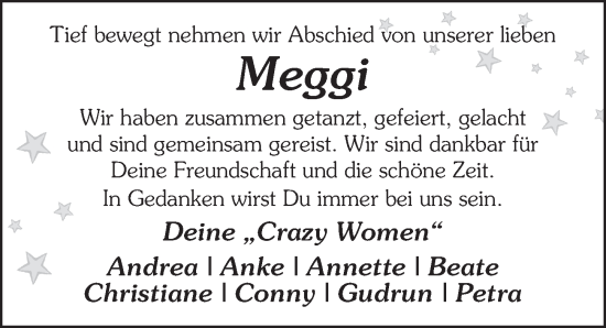 Traueranzeige von Mechthild Thums von FZ