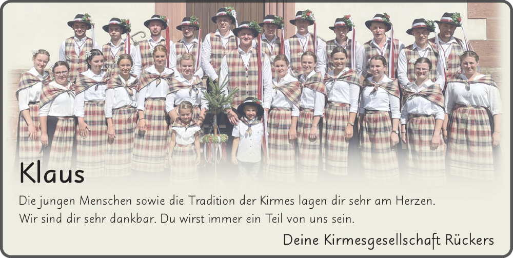  Traueranzeige für Klaus Ebert vom 24.09.2022 aus FZ