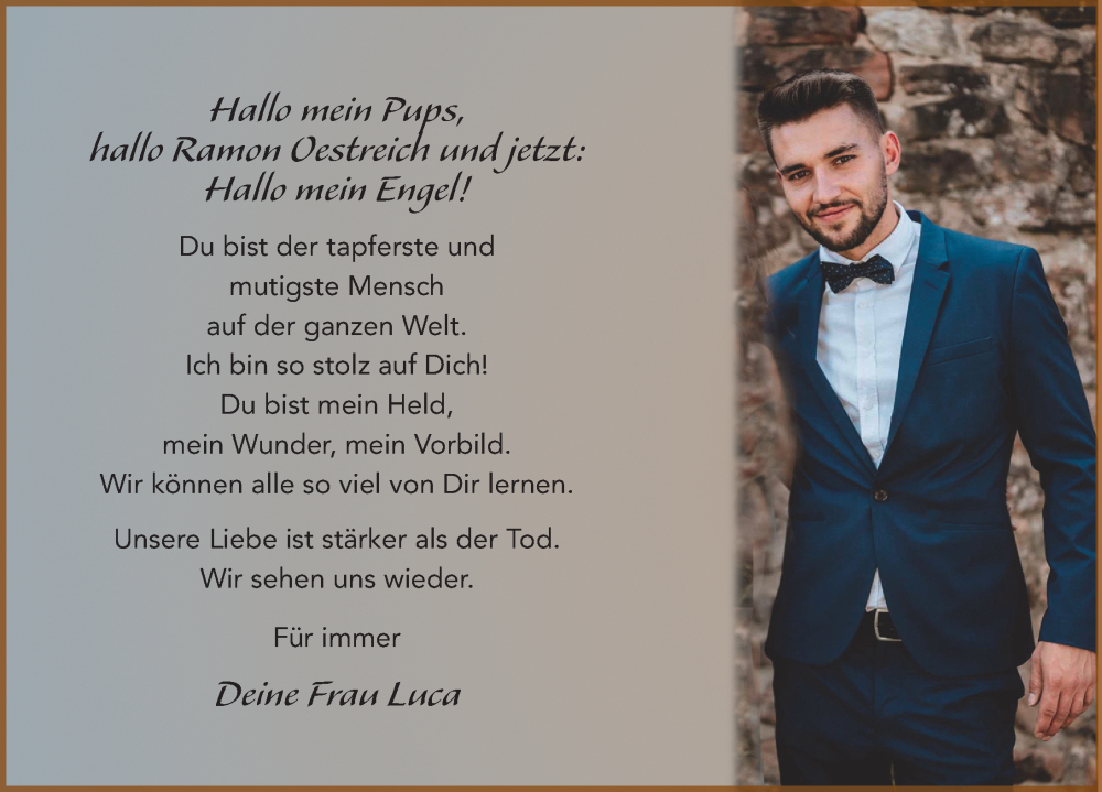  Traueranzeige für Ramon Fleischer vom 06.01.2024 aus FZ
