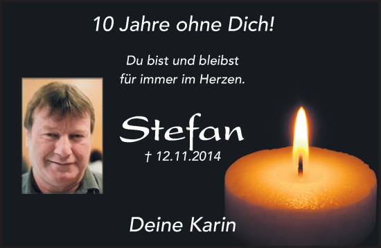 Traueranzeige von Stefan Weider von FZ