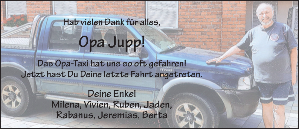  Traueranzeige für Josef Henkel vom 28.02.2024 aus FZ