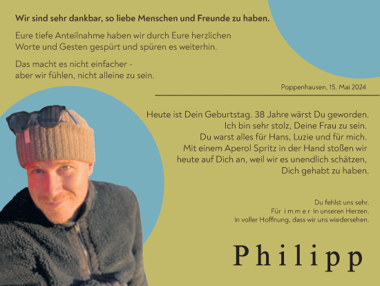 Traueranzeige von Philipp Jörges von FZ