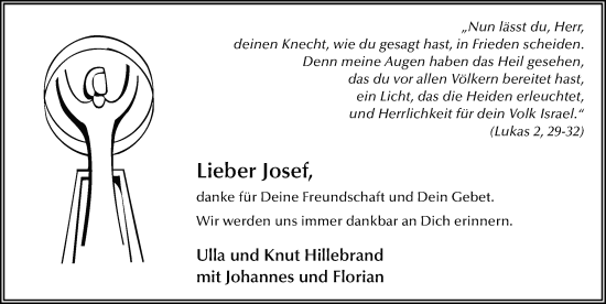 Traueranzeige von Josef Gebauer von FZ