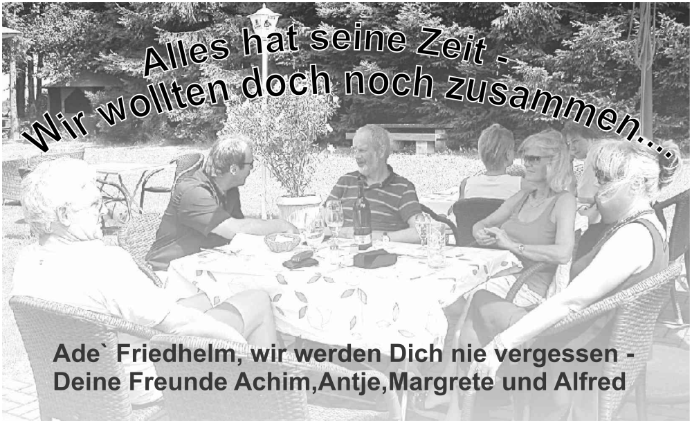  Traueranzeige für Friedhelm Scheel vom 21.02.2026 aus FZ